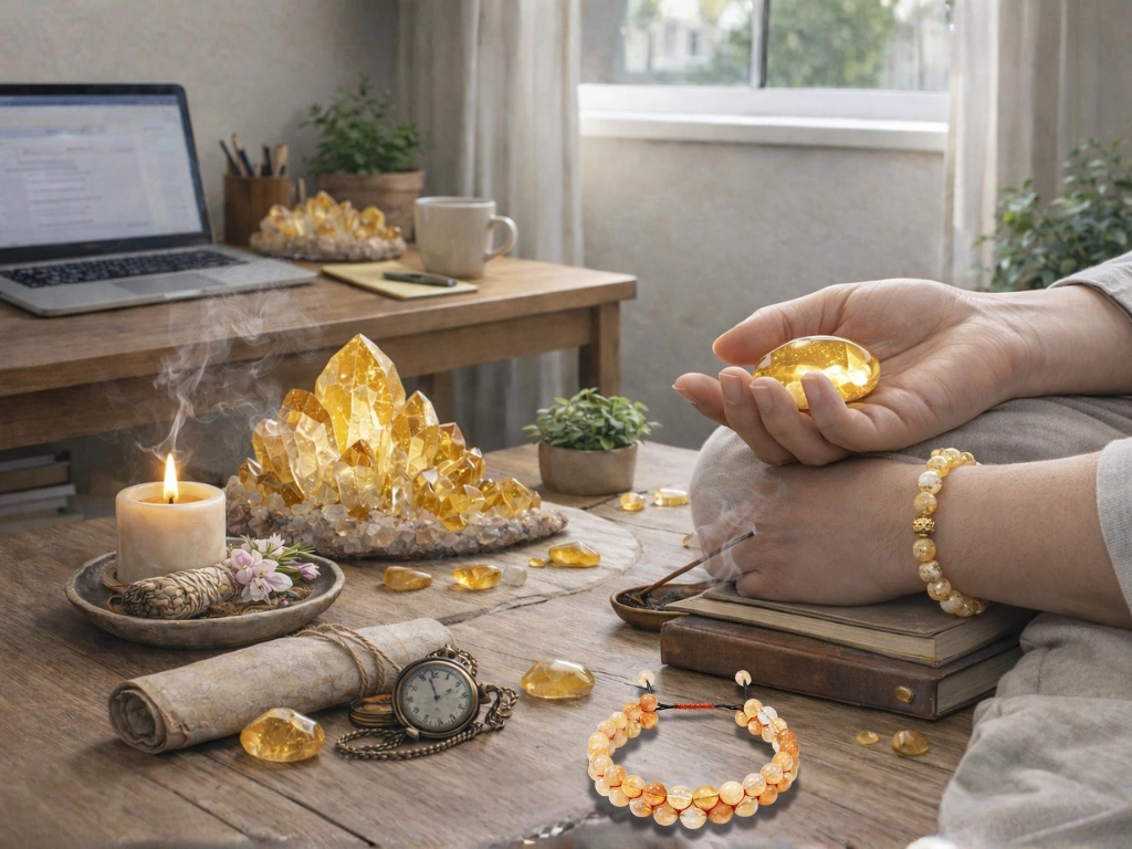 citrine stone for mental peace